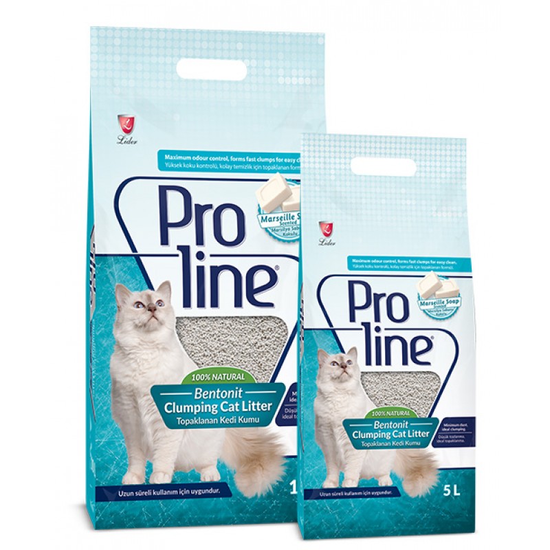 Proline Sabun Kokulu Bentonit Kedi Kumu