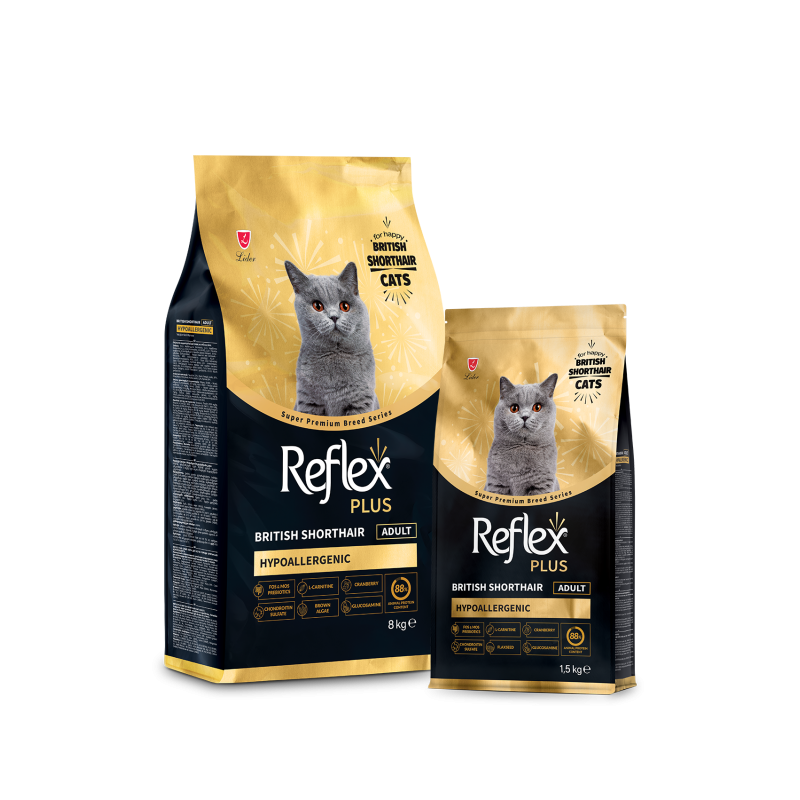 Reflex Plus British Shorthair Yetişkin Kedi Maması 1,5Kg