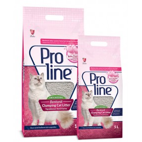 Proline Bebek Pudra Kokulu Bentonit Kedi Kumu 10 L